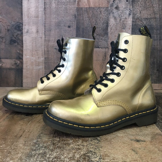 dr martens pascal gold