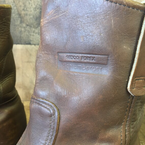Red Wing 8242 Steel Toe Pull on Boots Mens 12 Eee