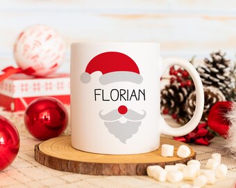 Cup with Santa Claus | Cup for Christmas | Cup with name| Cup with personalized