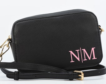 Personalisierte Handtasche mit Initialien | personalisierte Umhängetasche | Crossbody | Wunschbuchstabe