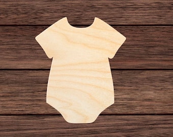 Baby Creeper Wooden Shape Cutout for Crafting, Home & Room Décor, and other DIY projects - Many Sizes Available
