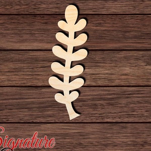 Seaweed 003 Shape Cutout for Crafting, Home & Room Décor, and other DIY projects - Many Sizes Available