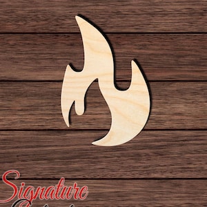 Fireball 001 Wooden Cutout for Crafting, Home & Room Décor, and other DIY projects - Many Sizes Available
