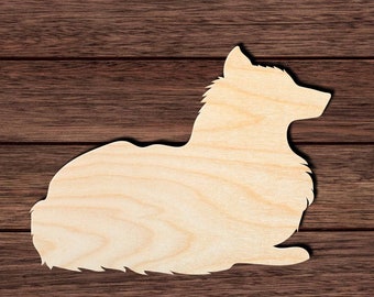 Fox 007 Wooden Shape Cutout for Crafting, Home & Room Décor, and other DIY projects - Many Sizes Available