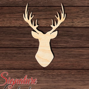Deer 003 Wooden Cutout for Crafting, Home & Room Décor, and other DIY projects - Many Sizes Available
