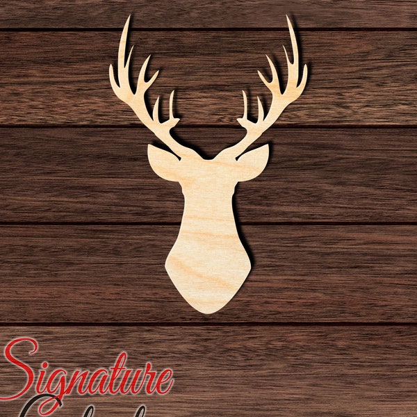 Deer 003 Wooden Cutout for Crafting, Home & Room Décor, and other DIY projects - Many Sizes Available