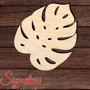 Leaf 005 Wooden Shape Cutout for Crafting, Home & Room Décor, and other DIY projects - Many Sizes Available