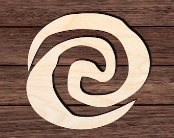 Heart of Tefiti Unfinished Wooden Cutout for Crafting, Home & Room Décor, and other DIY projects - Many Sizes Available