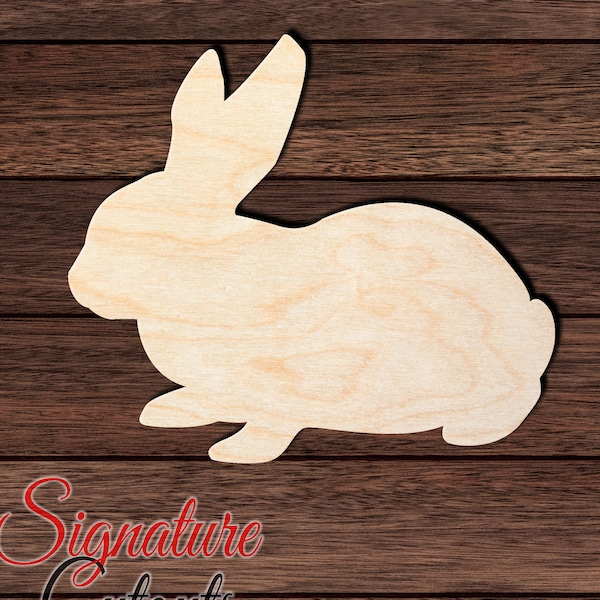 Wooden Rabbit Cutout - Etsy