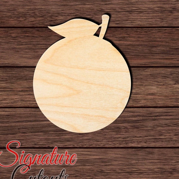 Orange Fruit 001 Wooden Shape Cutout for Crafting, Home & Room Décor, and other DIY projects - Many Sizes Available