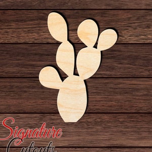 Cactus 004 Wooden Shape Cutout for Crafting, Home & Room Décor, and other DIY projects - Many Sizes Available