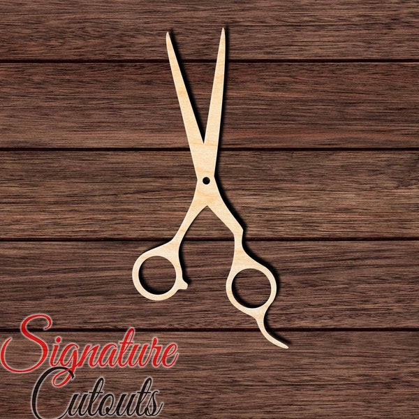 Scissors 002 Wooden Cutout for Crafting, Home & Room Décor, and other DIY projects - Many Sizes Available