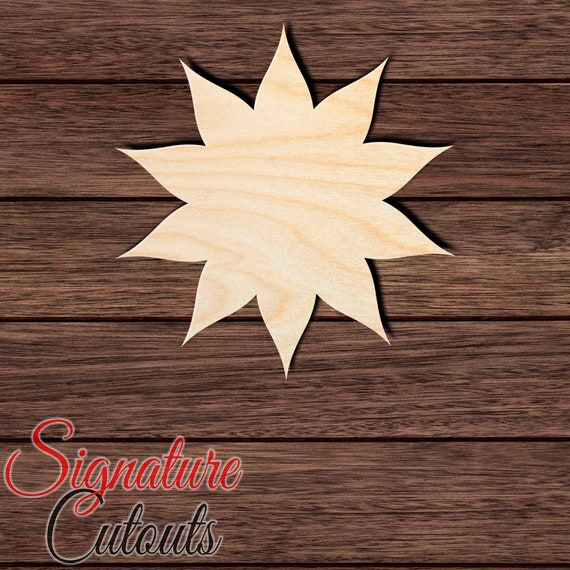 Flower Tulip - Laser Cut Out Unfinished Wood Craft Shape FLR63 Flower Tulip - Laser Cut Out Unfinished Wood Craft Shape FLR63