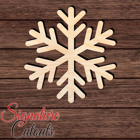 Snowflake - Laser Cut Out Unfinished Wood Craft Shape SNW51 Snowflake - Laser Cut Out Unfinished Wood Craft Shape SNW51