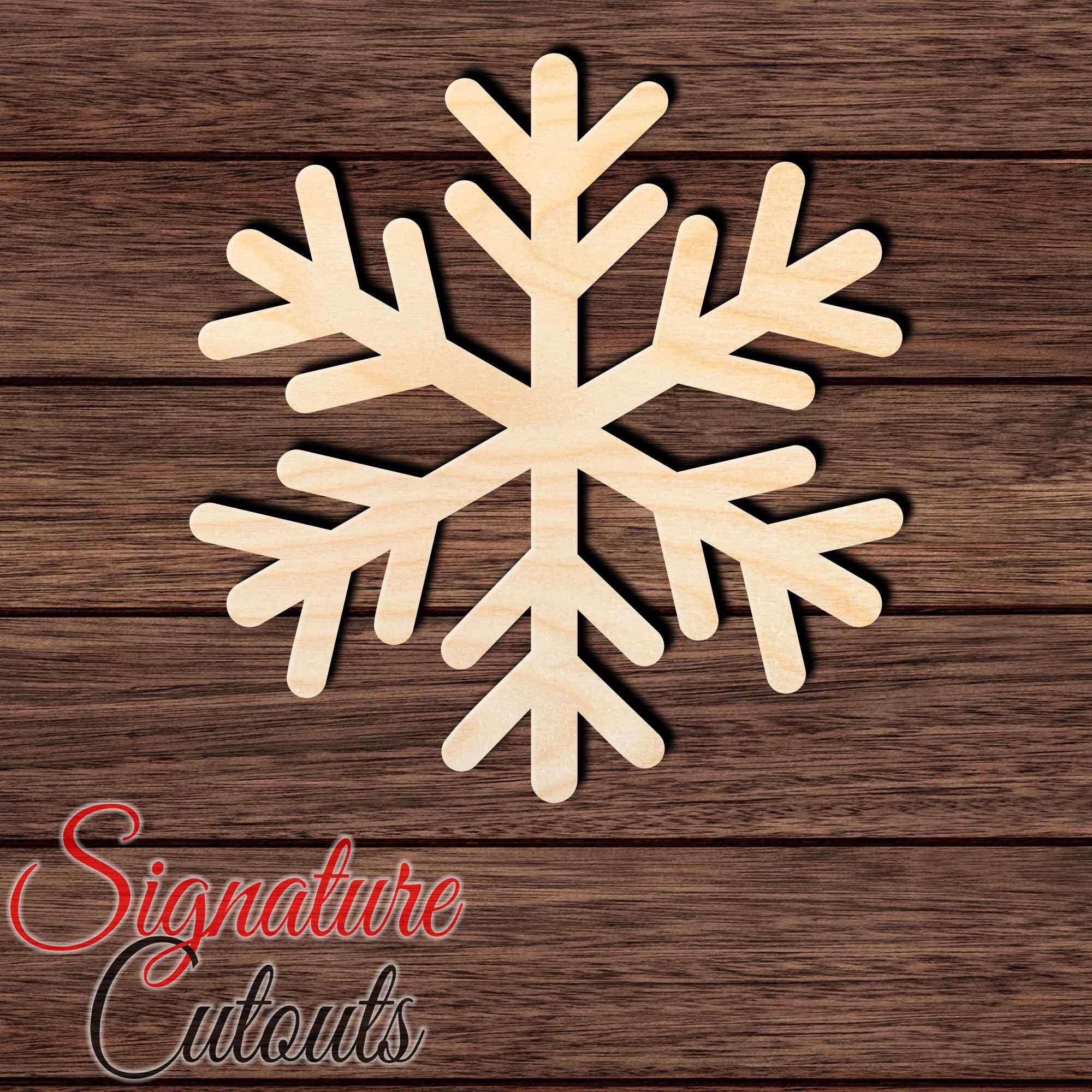 Snowflake - Laser Cut Out Unfinished Wood Craft Shape SNW51 Snowflake - Laser Cut Out Unfinished Wood Craft Shape SNW51