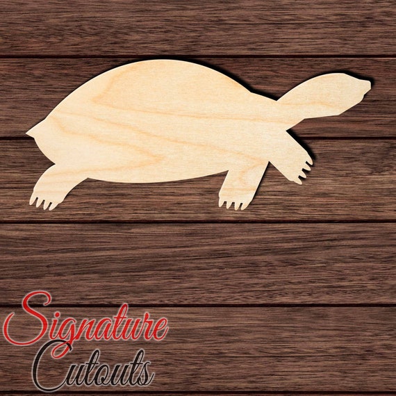 Turtle Tortoise - Laser Cut Out Unfinished Wood Craft Shape REP10 Turtle Tortoise - Laser Cut Out Unfinished Wood Craft Shape REP10