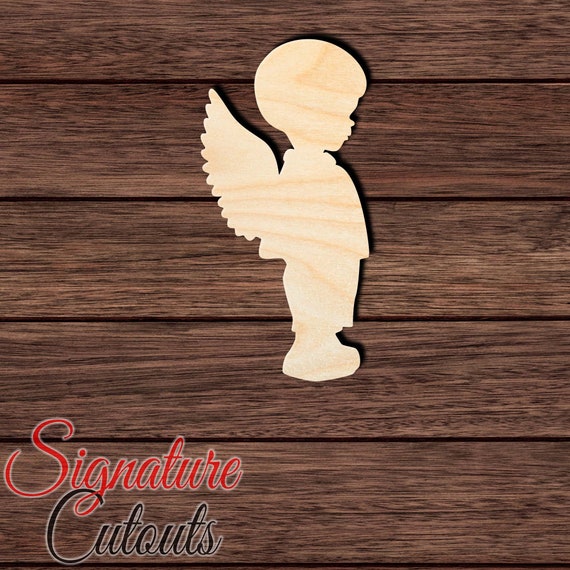 Angel - Laser Cut Out Unfinished Wood Craft Shape XMS17 Angel - Laser Cut Out Unfinished Wood Craft Shape XMS17