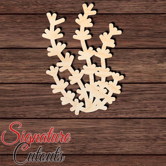 Seaweed - Laser Cut Out Unfinished Wood Craft Shape SEA126 Seaweed - Laser Cut Out Unfinished Wood Craft Shape SEA126