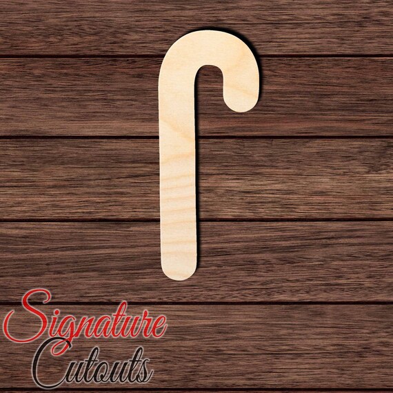Dessert Candy Cane - Laser Cut Out Unfinished Wood Craft Shape XMS49 Dessert Candy Cane - Laser Cut Out Unfinished Wood Craft Shape XMS49