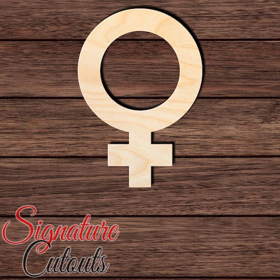 Sign Woman- Laser Cut Out Unfinished Wood Craft Shape SGN36 Sign Woman- Laser Cut Out Unfinished Wood Craft Shape SGN36