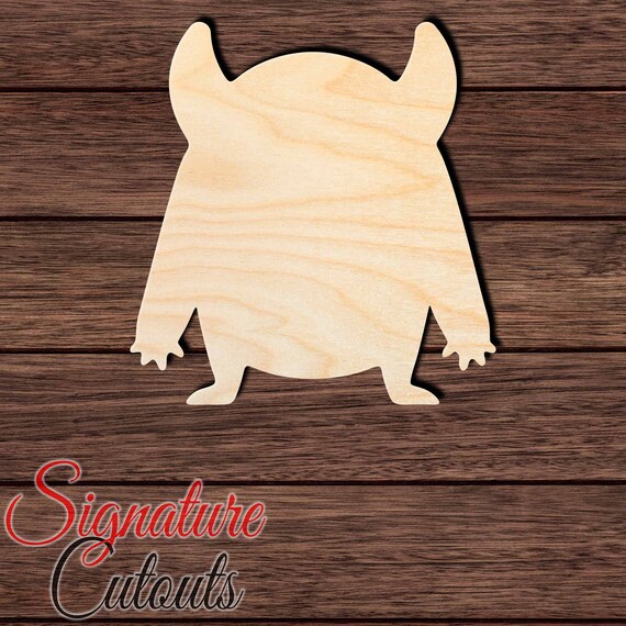 Monster Frankenstein - Laser Cut Out Unfinished Wood Craft Shape FAL240 Monster Frankenstein - Laser Cut Out Unfinished Wood Craft Shape FAL240