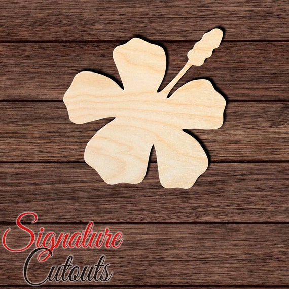 Flower - Laser Cut Out Unfinished Wood Craft Shape FLR9 Flower - Laser Cut Out Unfinished Wood Craft Shape FLR9