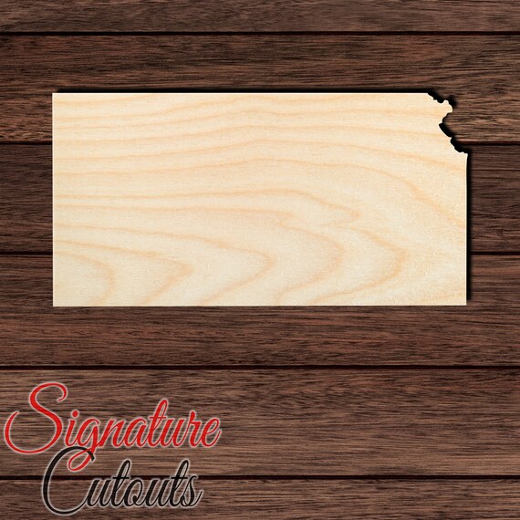 State Kansas Home - Laser Cut Out Unfinished Wood Craft Shape STAT14 State Kansas Home - Laser Cut Out Unfinished Wood Craft Shape STAT14