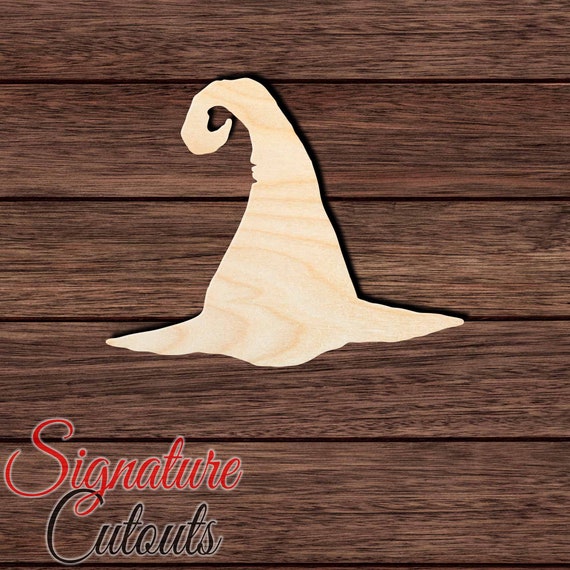 Hat Witch - Laser Cut Out Unfinished Wood Craft Shape FAL49 Hat Witch - Laser Cut Out Unfinished Wood Craft Shape FAL49