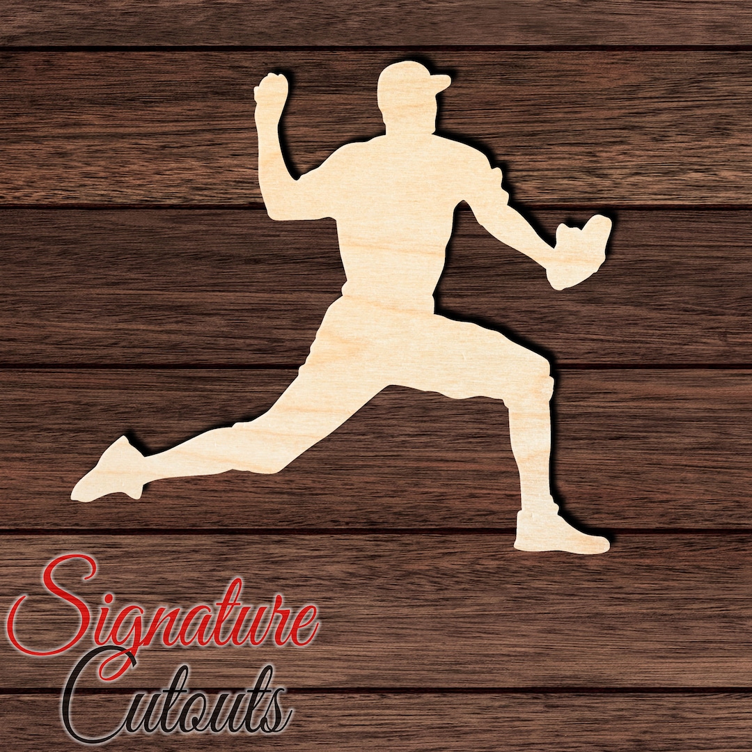 Baseball 006 Wooden Shape Cutout for Crafting, Home & Room Décor, and ...