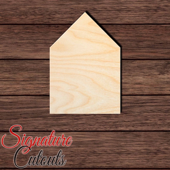 House - Laser Cut Out Unfinished Wood Craft Shape BLD66 House - Laser Cut Out Unfinished Wood Craft Shape BLD66