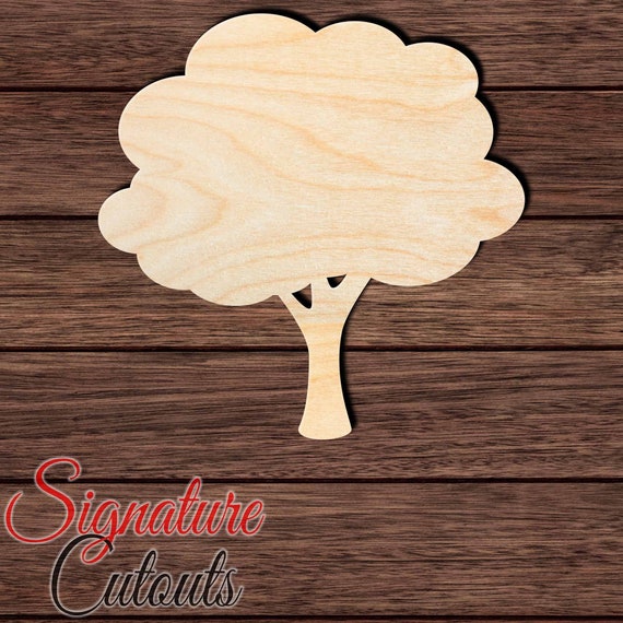 Tree - Laser Cut Out Unfinished Wood Craft Shape XMS92 Tree - Laser Cut Out Unfinished Wood Craft Shape XMS92