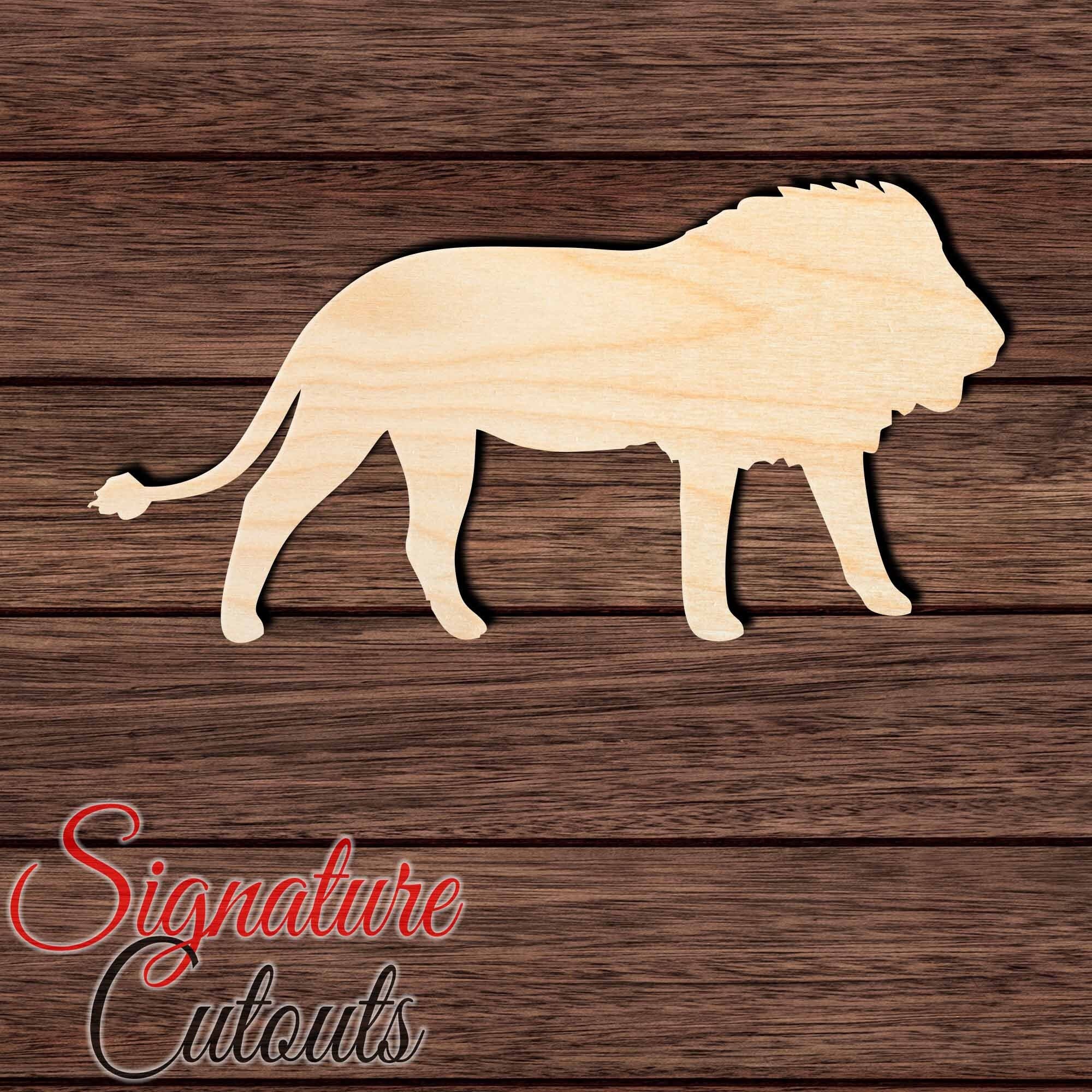 Cat Lion - Laser Cut Out Unfinished Wood Craft Shape CAT168 Cat Lion - Laser Cut Out Unfinished Wood Craft Shape CAT168