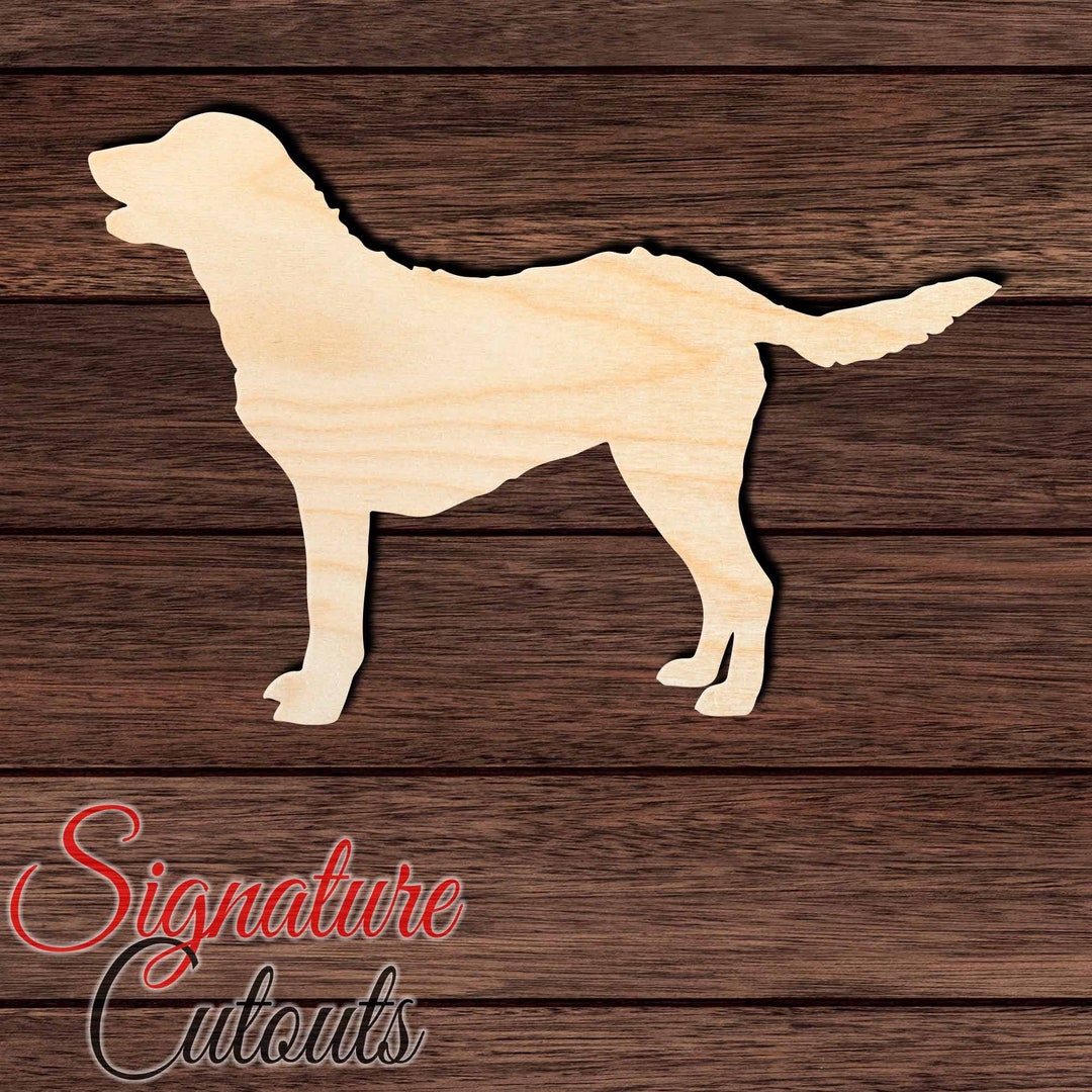 Chesapeake Bay Retriever Wooden Shape Cutout for Crafting, Home &amp; Room ...