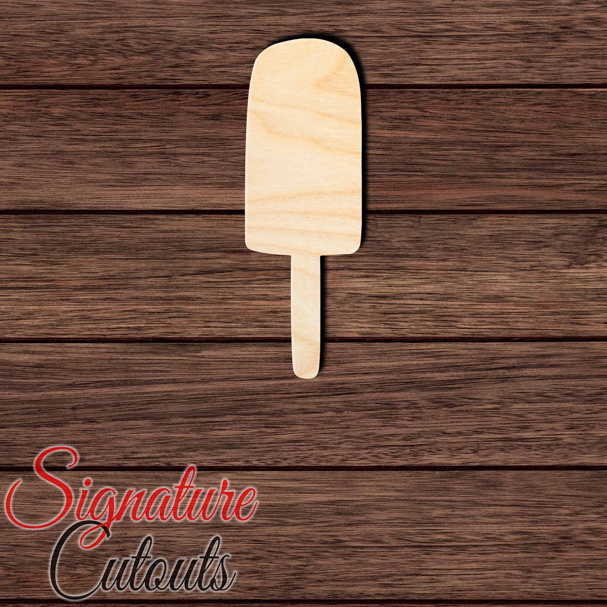Dessert Popsicle - Laser Cut Out Unfinished Wood Craft Shape FOD133 Dessert Popsicle - Laser Cut Out Unfinished Wood Craft Shape FOD133
