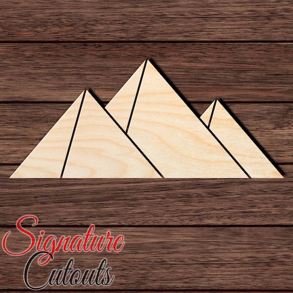 Egyptian - Laser Cut Out Unfinished Wood Craft Shape WLD4 Egyptian - Laser Cut Out Unfinished Wood Craft Shape WLD4