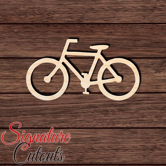 Bicycle - Laser Cut Out Unfinished Wood Craft Shape BIK15 Bicycle - Laser Cut Out Unfinished Wood Craft Shape BIK15