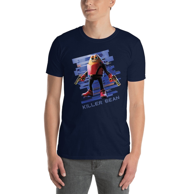 Killer Bean Tshirt Steel Design Official Killer Bean Merch Etsy
