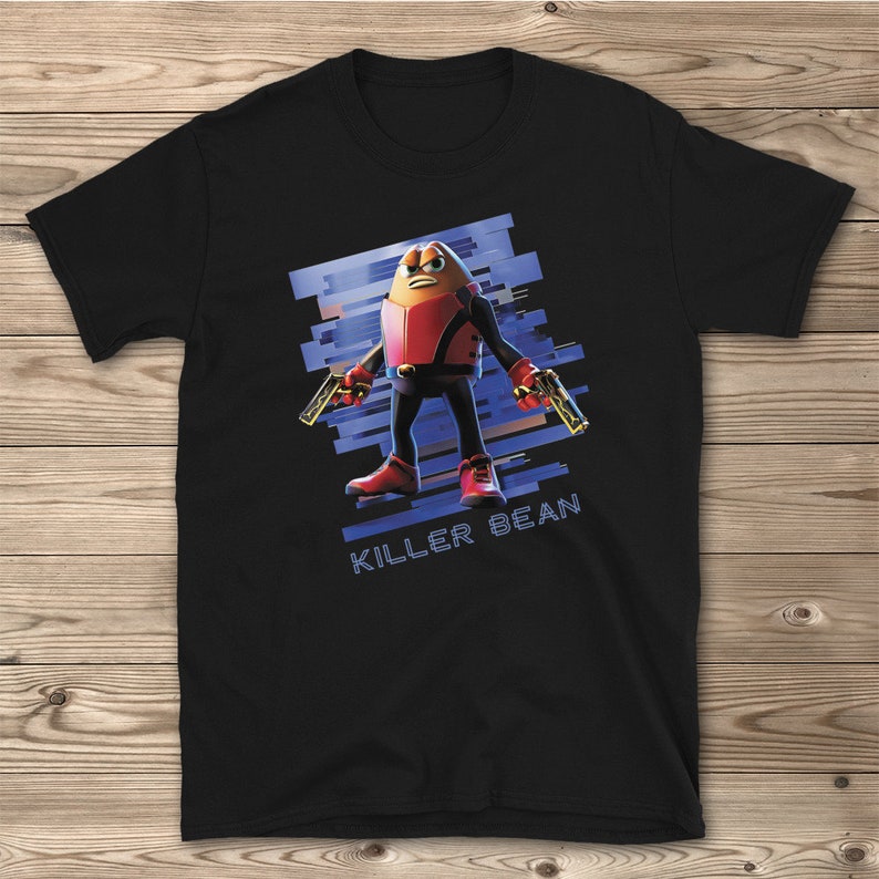 Killer Bean Tshirt Steel Design Official Killer Bean Merch Men's