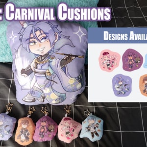 Neu: Karnevalkissen Plushie Plüschanhänger Schlüsselanhänger Aster Morvay Edmond Kuya Yakumo SR SSR