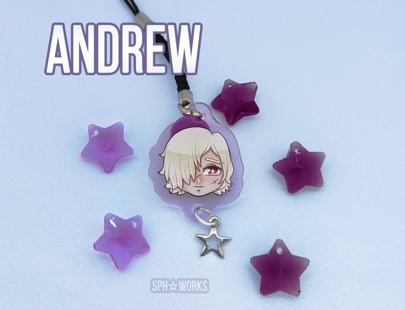 Identity V Linking Charm Keychain Acrylic Luca Prisoner Andrew ...