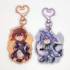 Nu: Carnival Charm Keychain Badge Sticker Holographic Aster Morvay ...