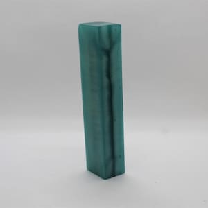 Mint Green Resin Pen Blank 5.5&quot;x1&quot;x1&quot;
