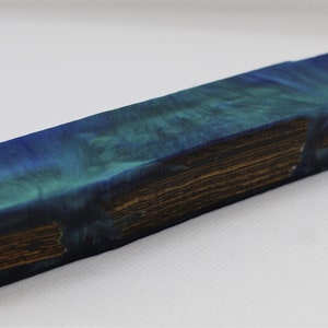 Violet and Blue Hybrid Pen Blank 6"x1"x1"