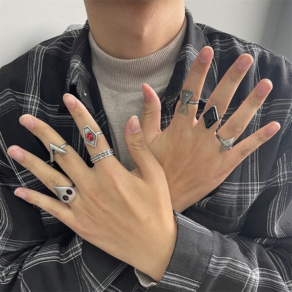 Anime Ring Anime Rings Anime Jewelry Gift for Him Gift Etsy