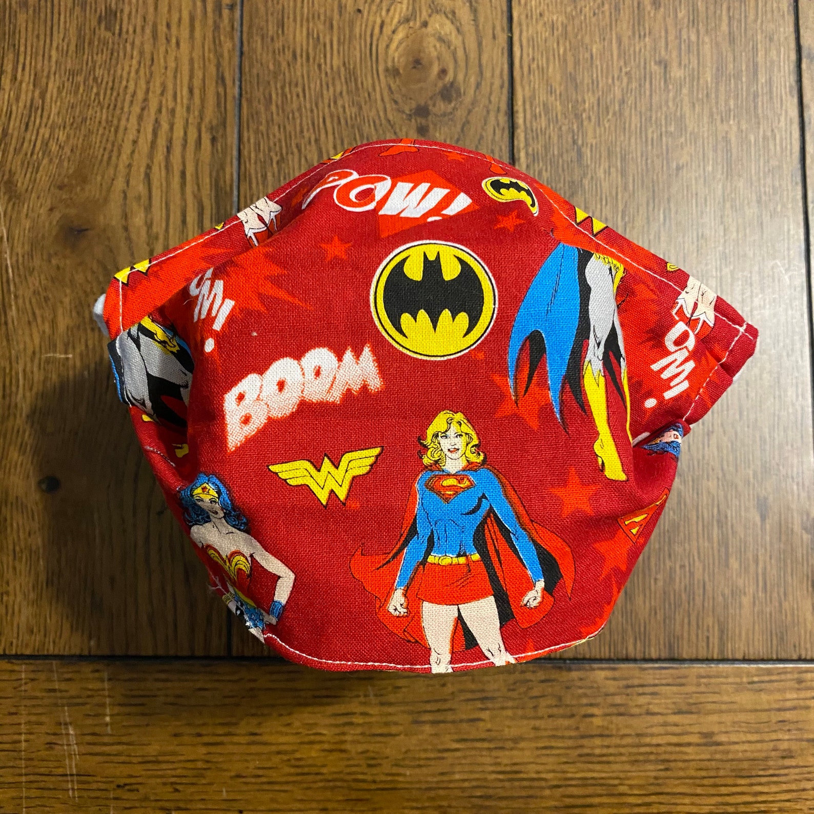 Female Superhero Face Mask Etsy