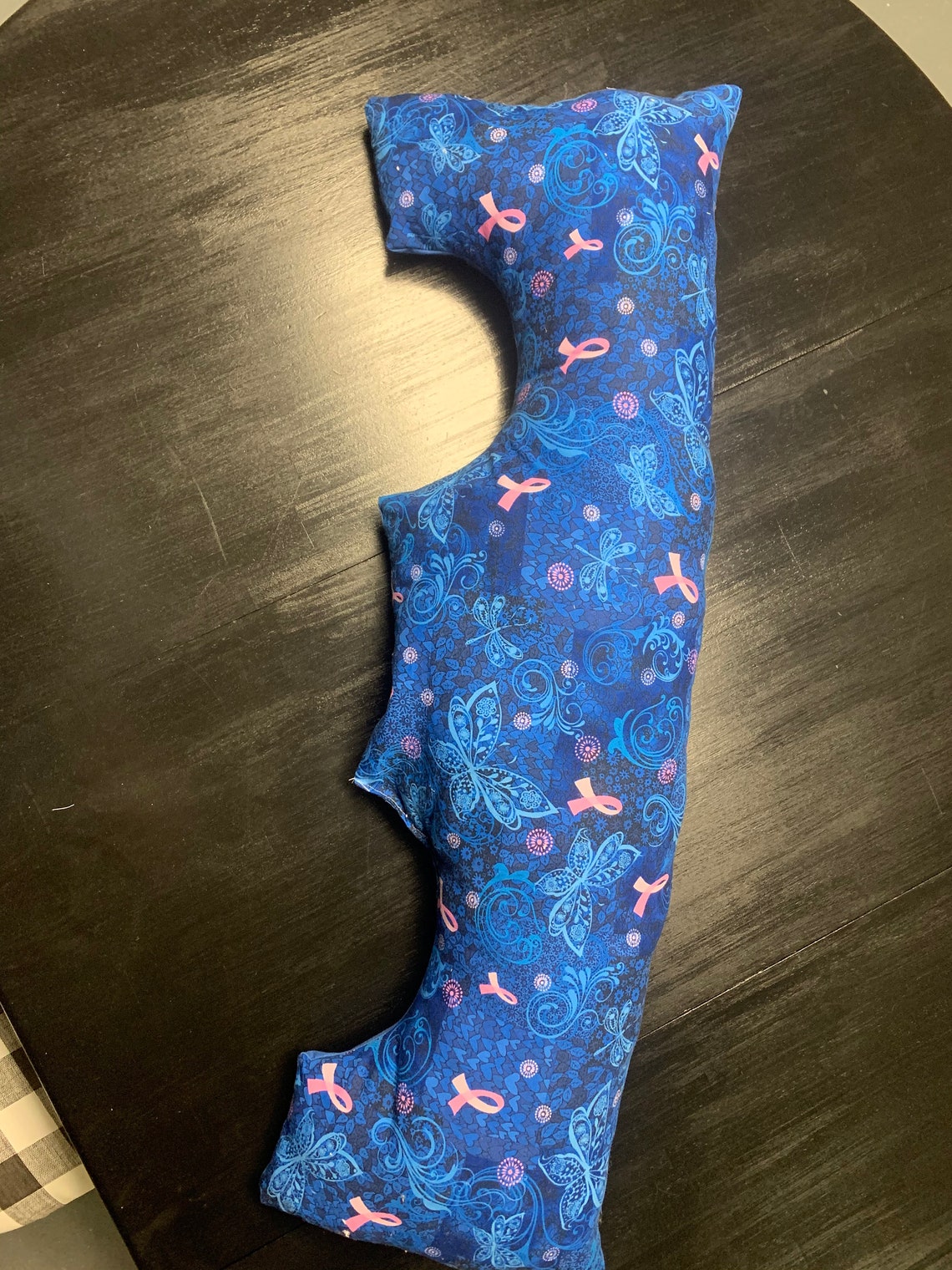 Double Mastectomy Pillow Blue Butterflies Etsy