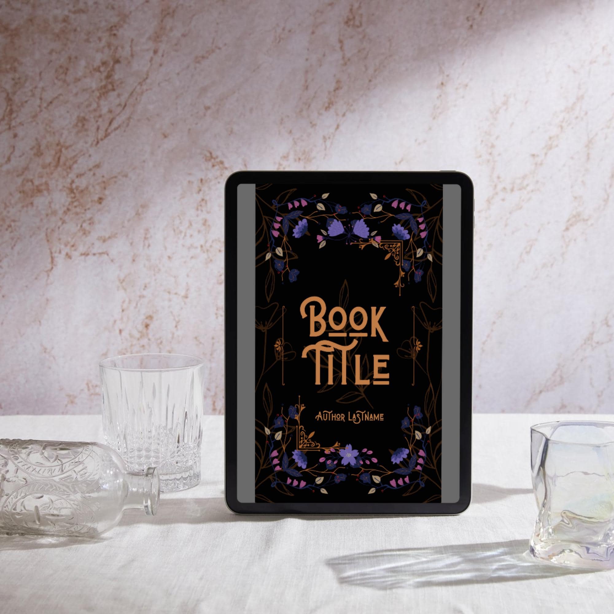Canva Ebook Templates 5 Floral Digital Book Covers Digital Book