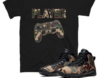 camo jordan 10 outfit