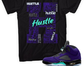jordan retro 5 alternate grape shirt