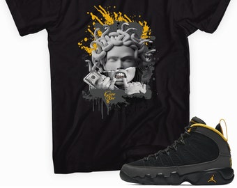 university gold 9 shirt